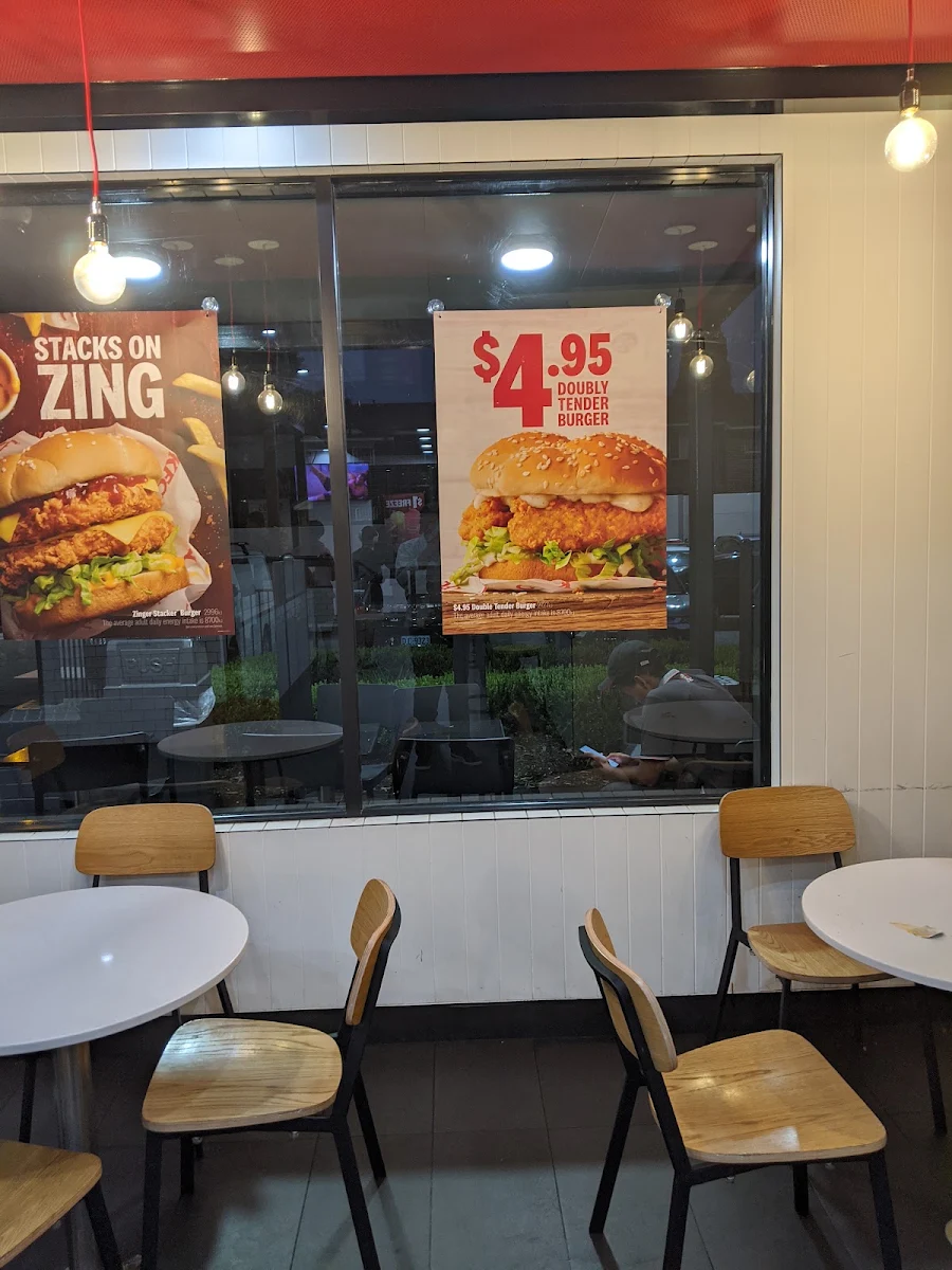Menu, KFC Punchbowl