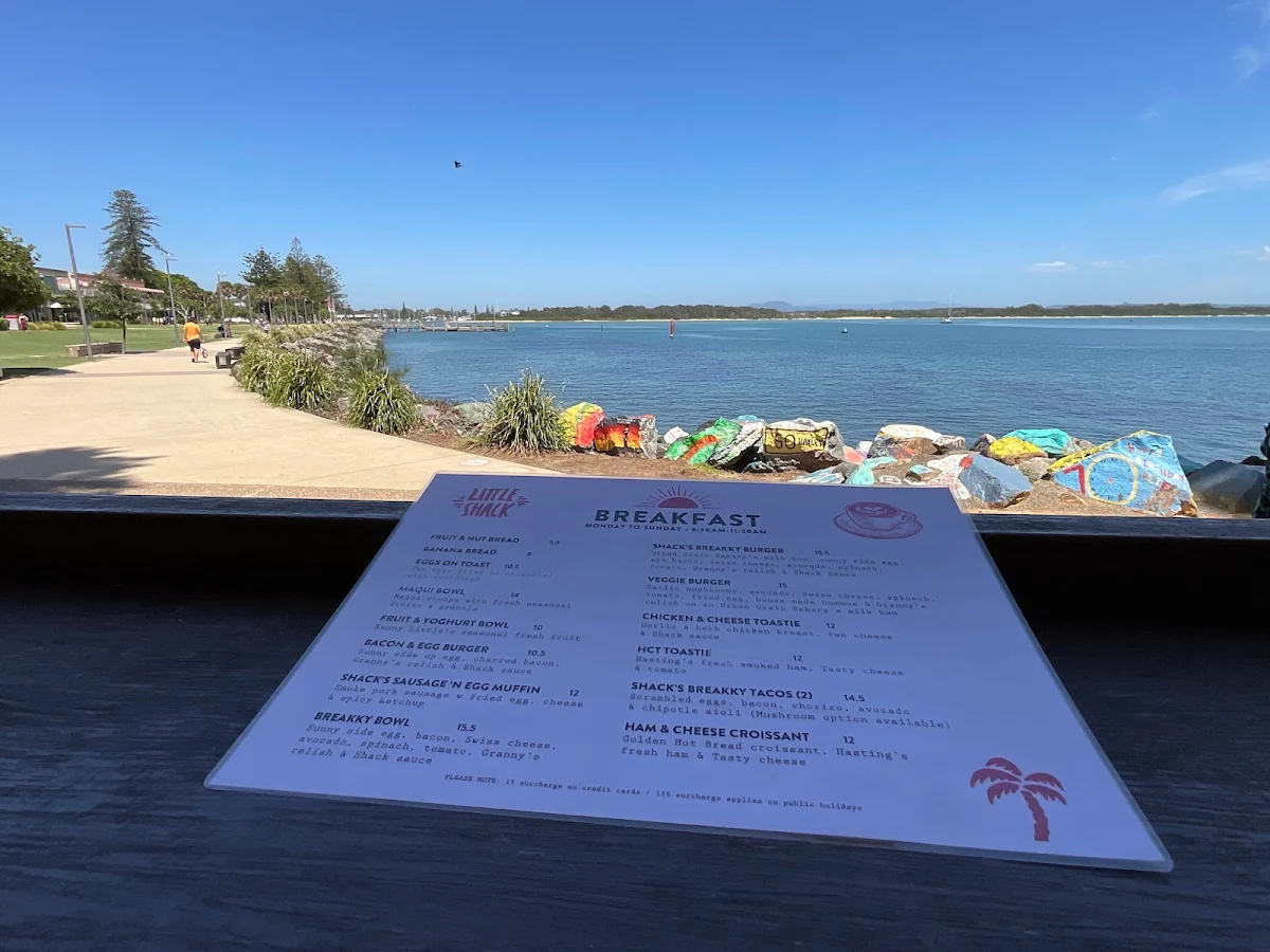 Menu, Little Shack