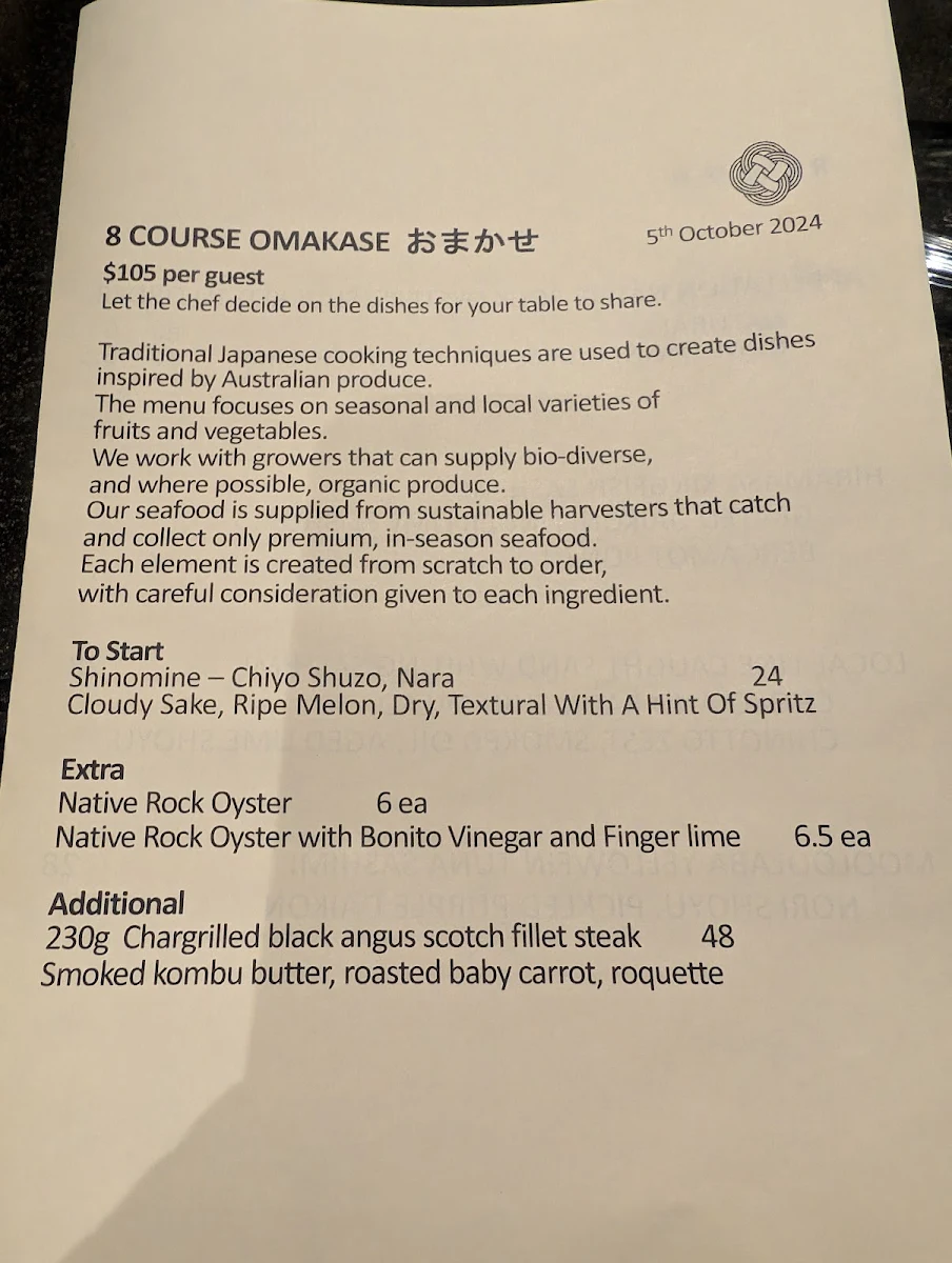 Menu, ANEKAWA