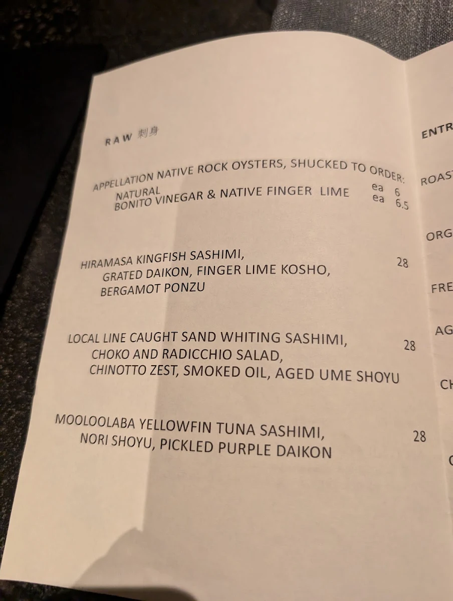 Menu, ANEKAWA