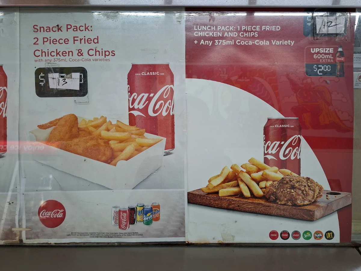 Menu, Raunchy Rooster