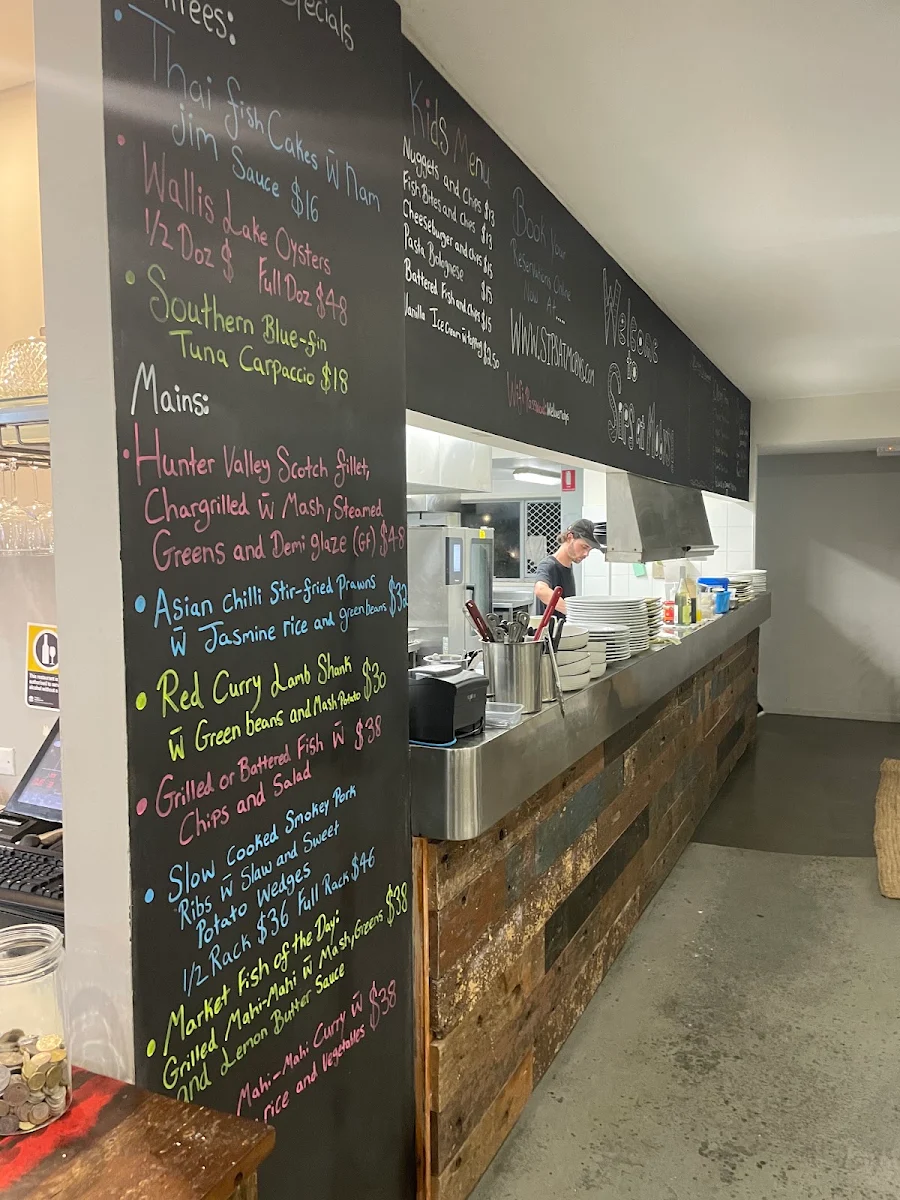 Menu, Sips At Moby's