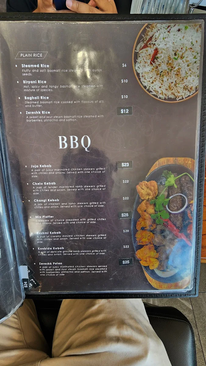 Menu, Belmont Kebab and Pizza