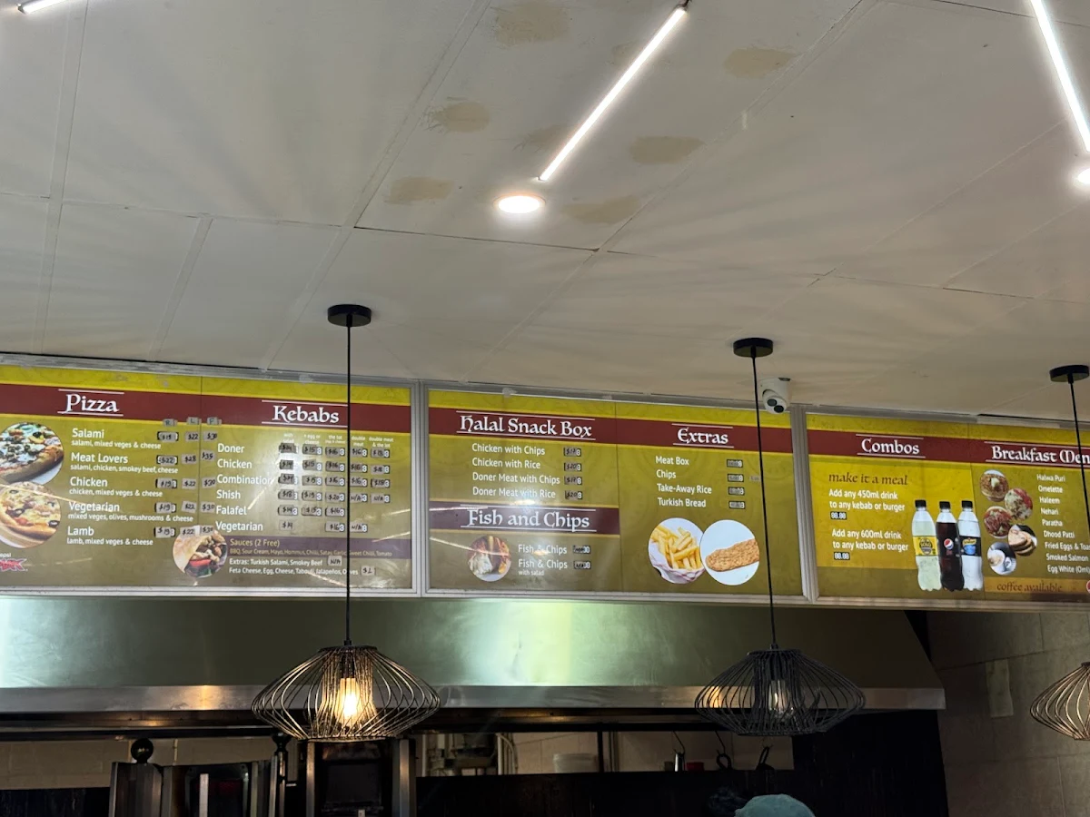 Vibe, Belmont Kebab and Pizza