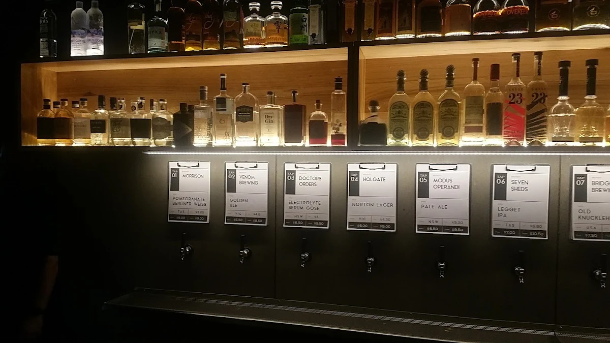 Menu, Empress Craft Beer Bar