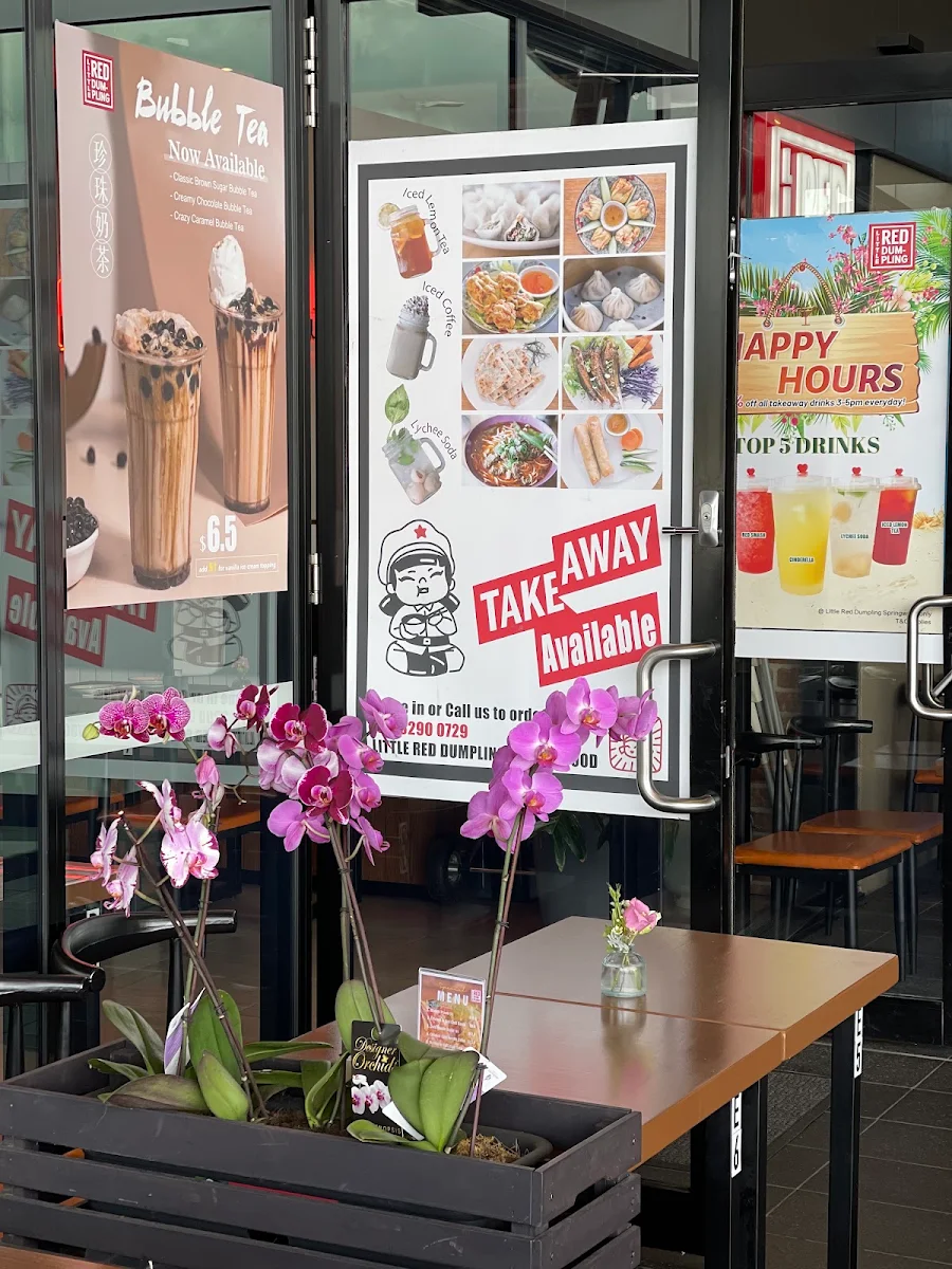 Menu, Little Red Dumpling Springwood