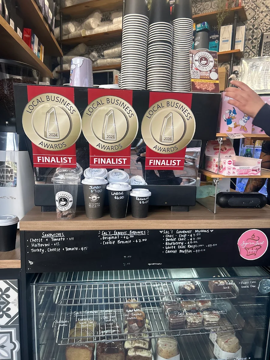 Menu, Lil Coffee Bean & Co