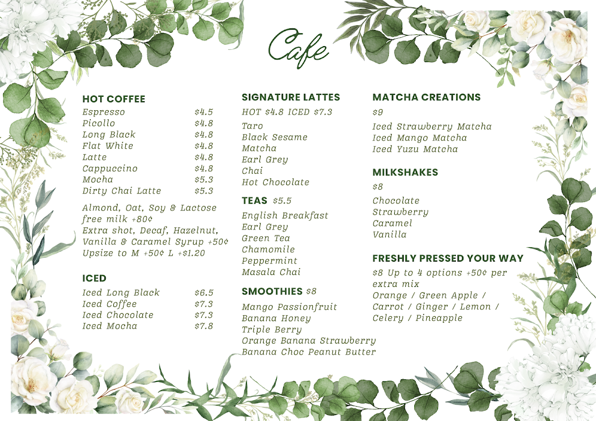 Menu, Bar Stellar