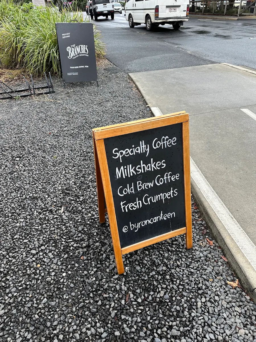 Menu, Byron Bay Canteen