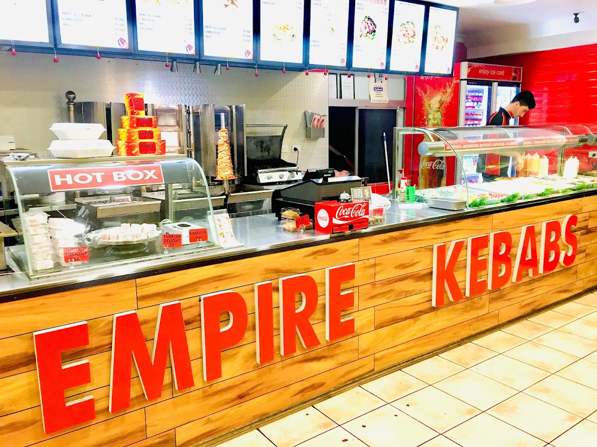 Vibe, Empire Kebab House - Drive Thru