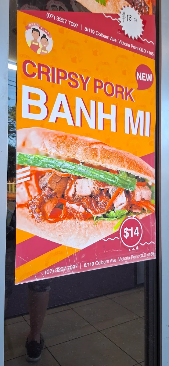 Menu, Oven King Bakery