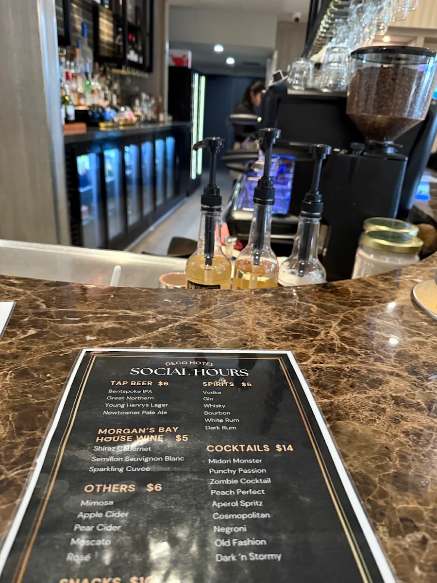 Menu, Restaurant Two14
