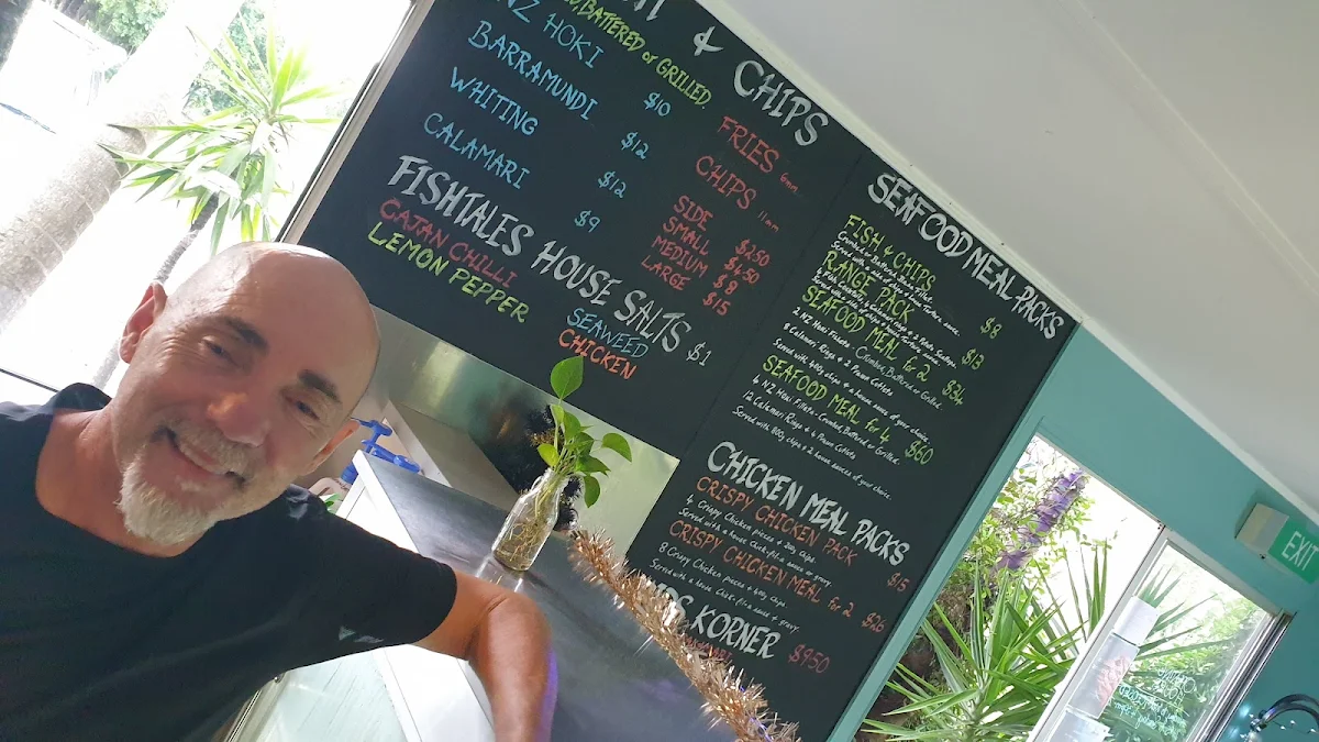 Menu, Fishtales Seafood Cafe