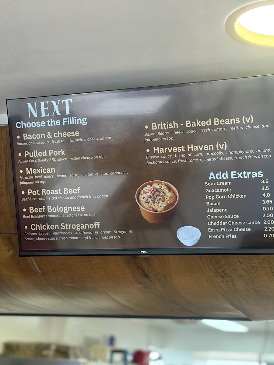 Menu, Hubby's Potatoes