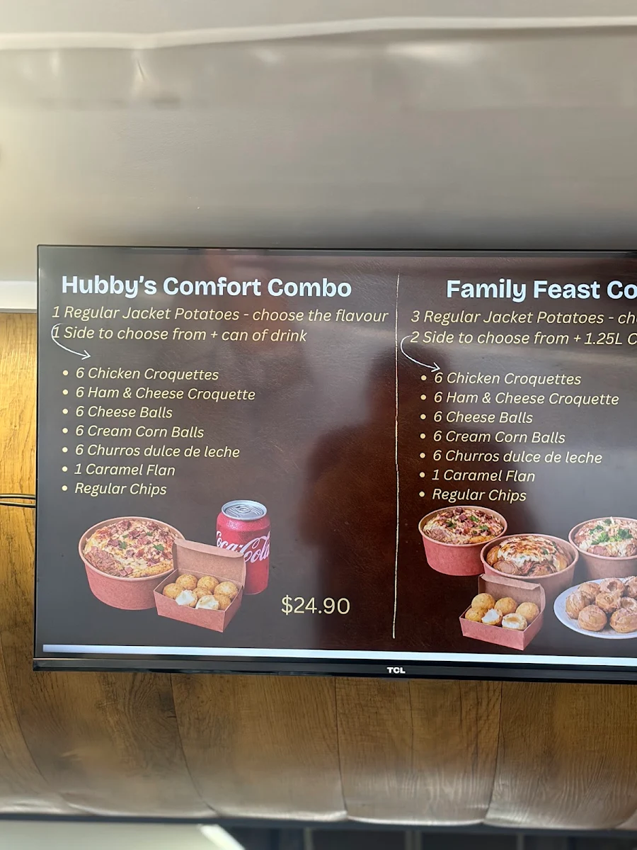 Menu, Hubby's Potatoes