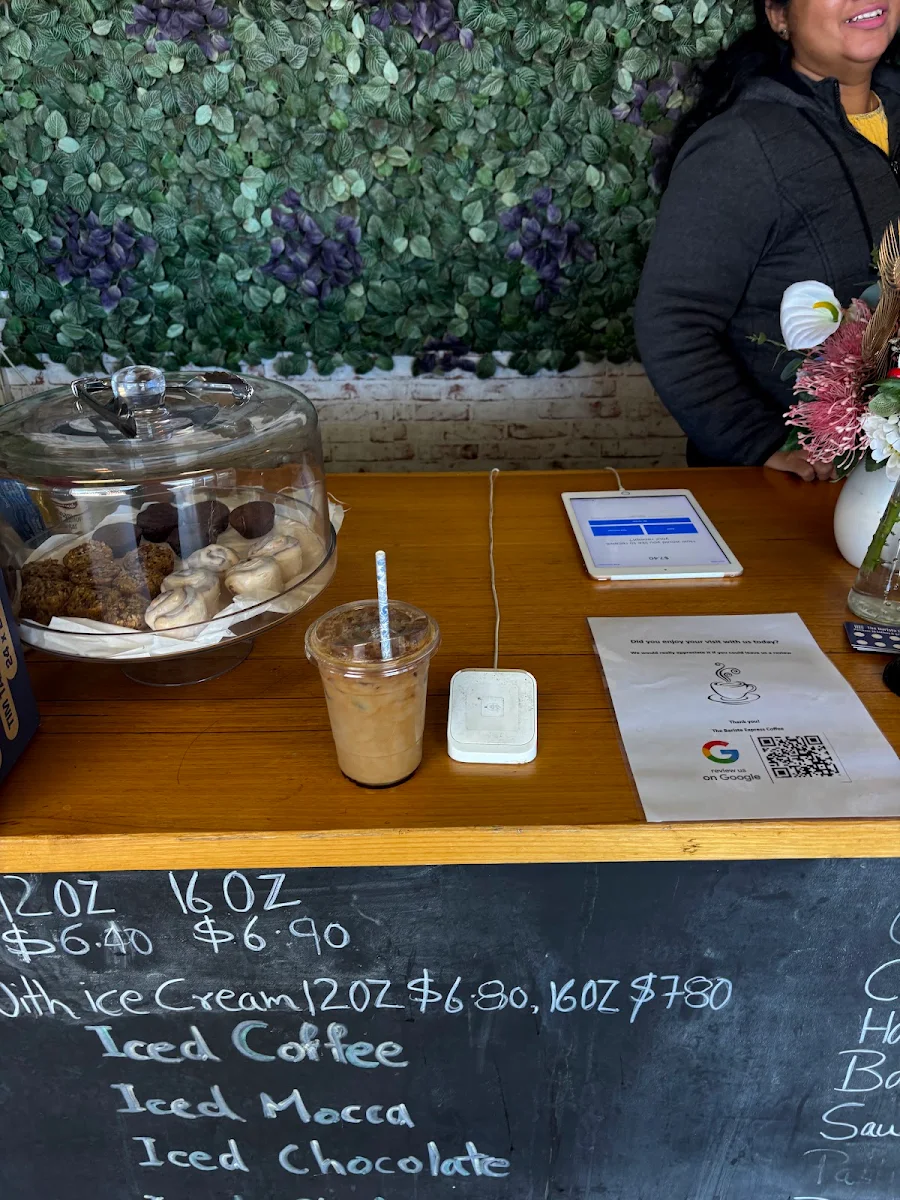 Menu, The Barista Express Coffee Richlands