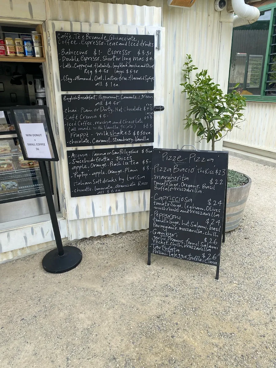 Menu, Vista