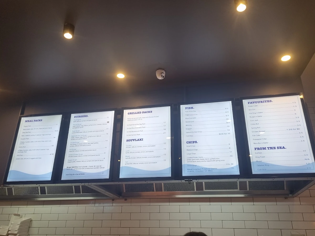 Menu, Catch 90