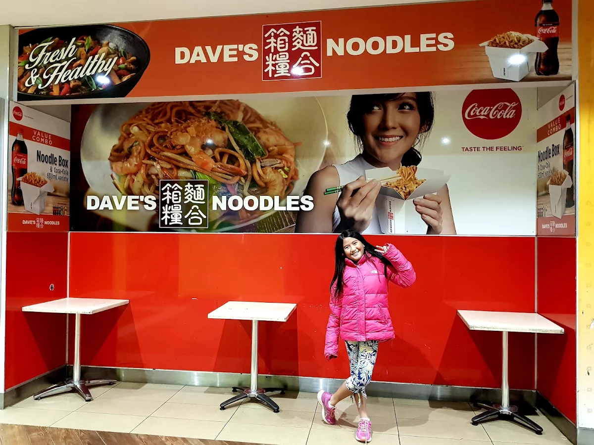 Menu, Dave's Noodles