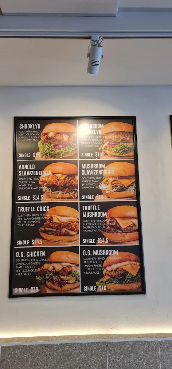 Menu, Burgers Anonymous x Tacos Anonymous Balmain