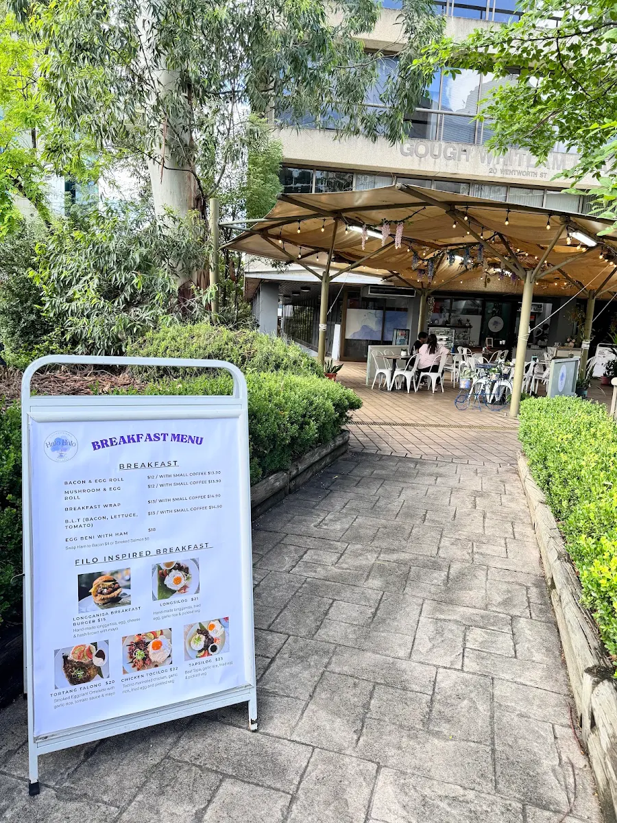 Menu, Halo Halo Cafe