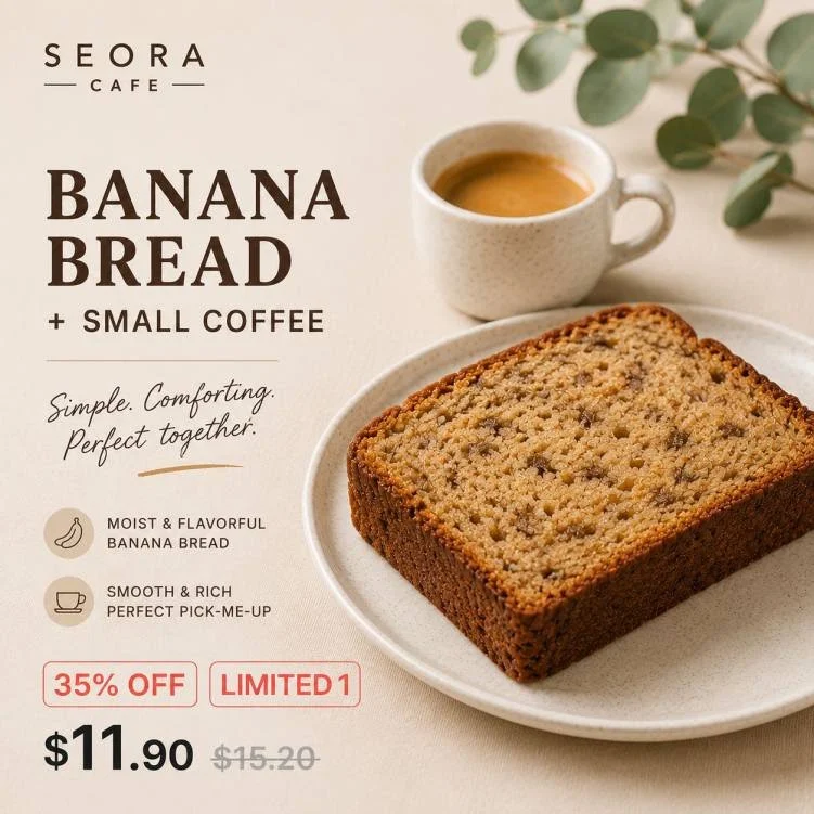 Menu, Seora Café