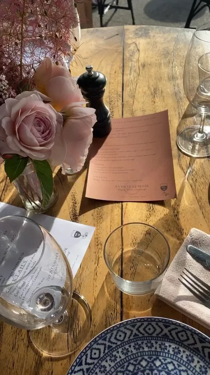 Menu, Shuk Bondi
