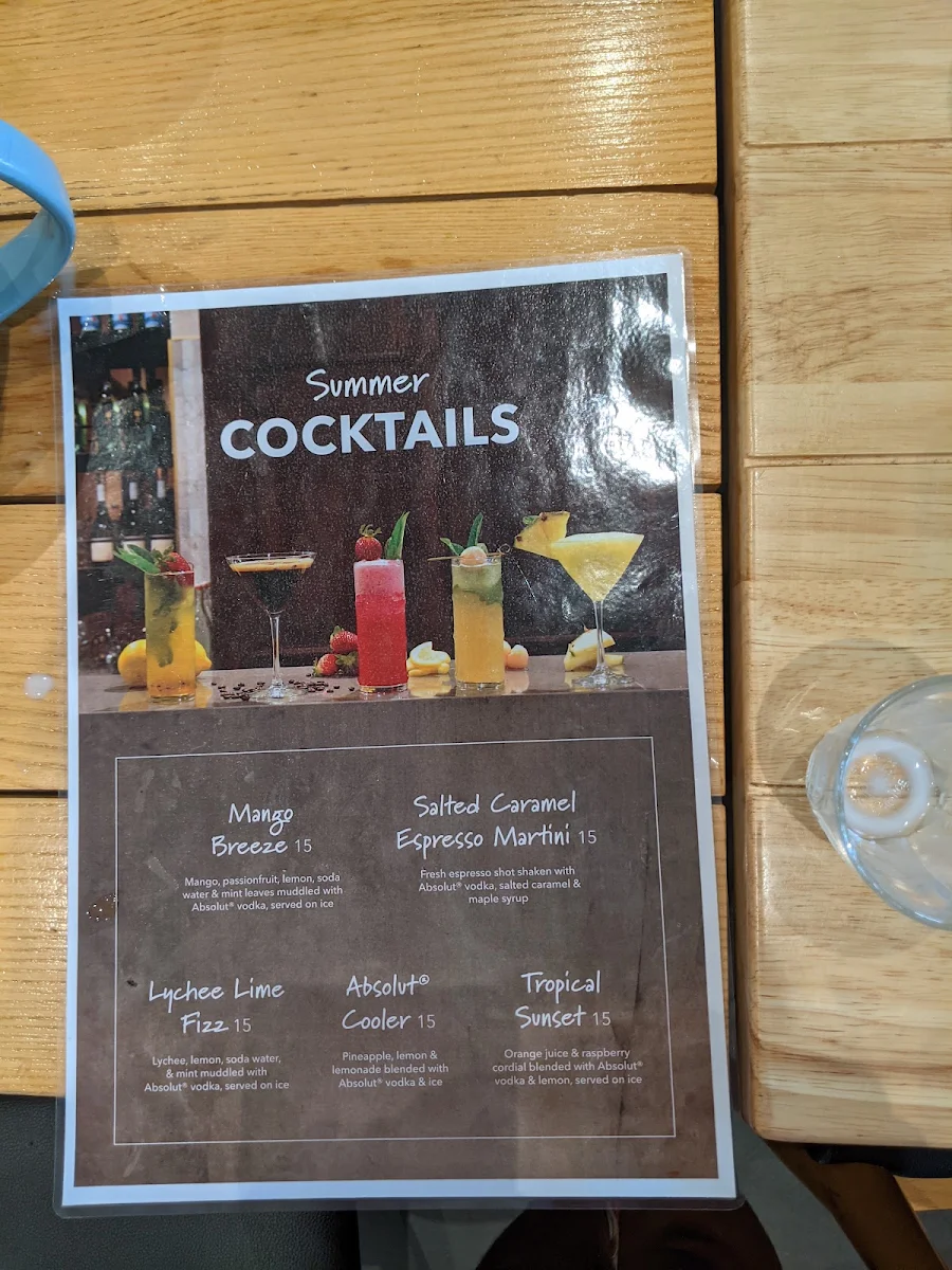Menu, RASHAYS - Wetherill Park