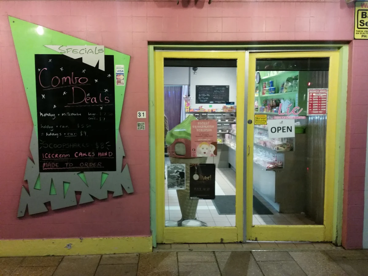 Menu, Sweet Susie’s Ice Cream Parlour
