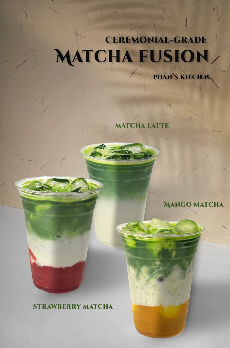 Menu, Phan's Kitchen
