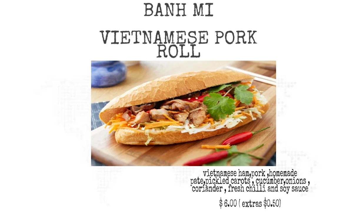 Menu, JL Bakery