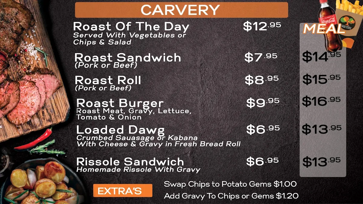 Menu, Coolabah Tree Cafe Nambour