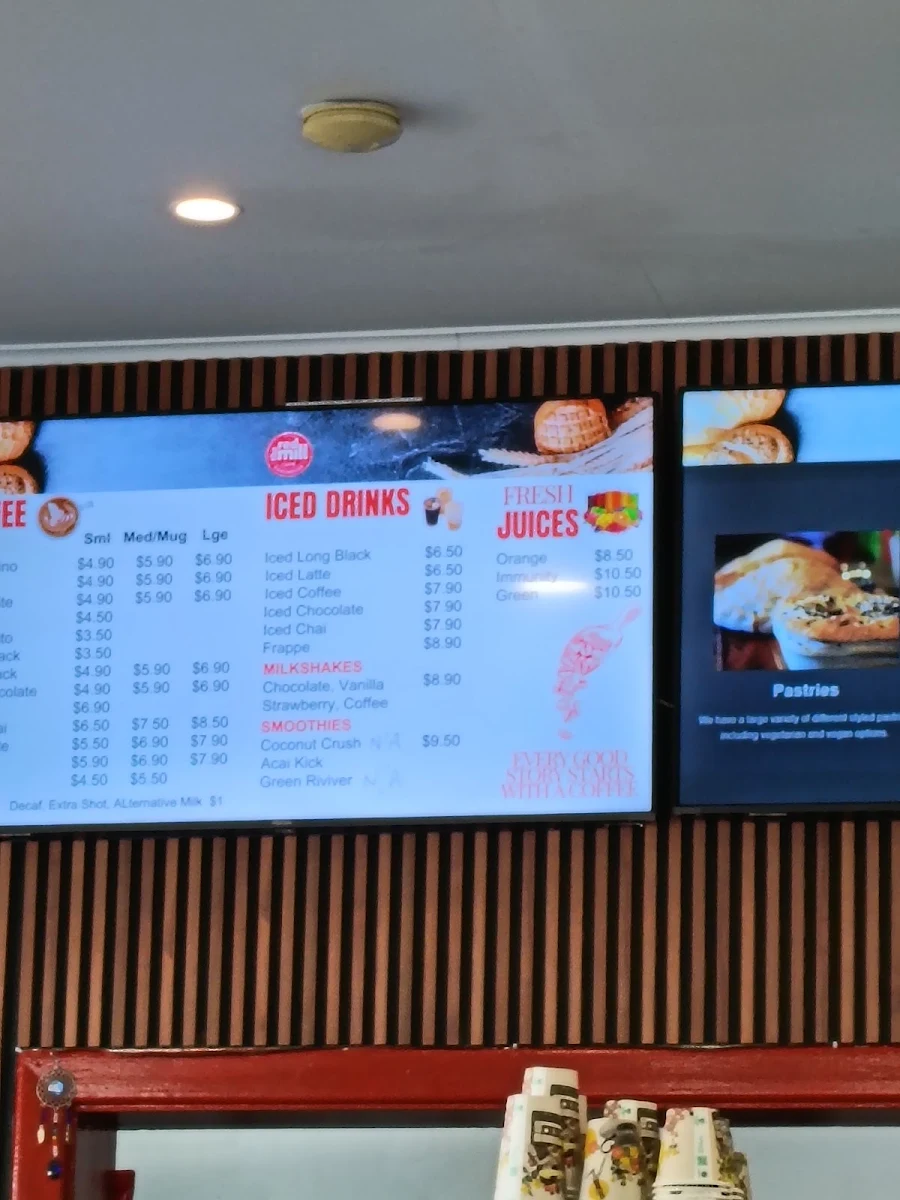 Menu, The Red Mill Bakehouse