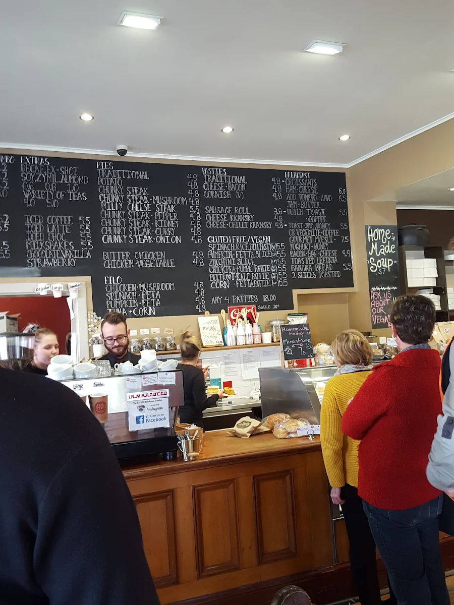 Menu, The Red Mill Bakehouse