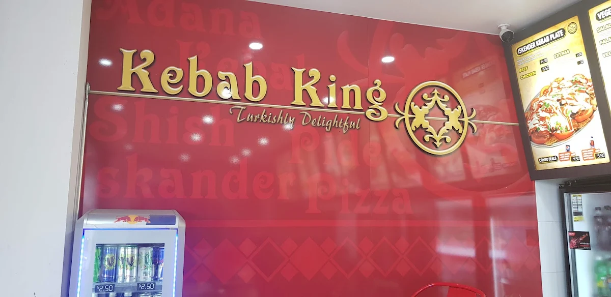 Menu, Kebab King Market Plaza