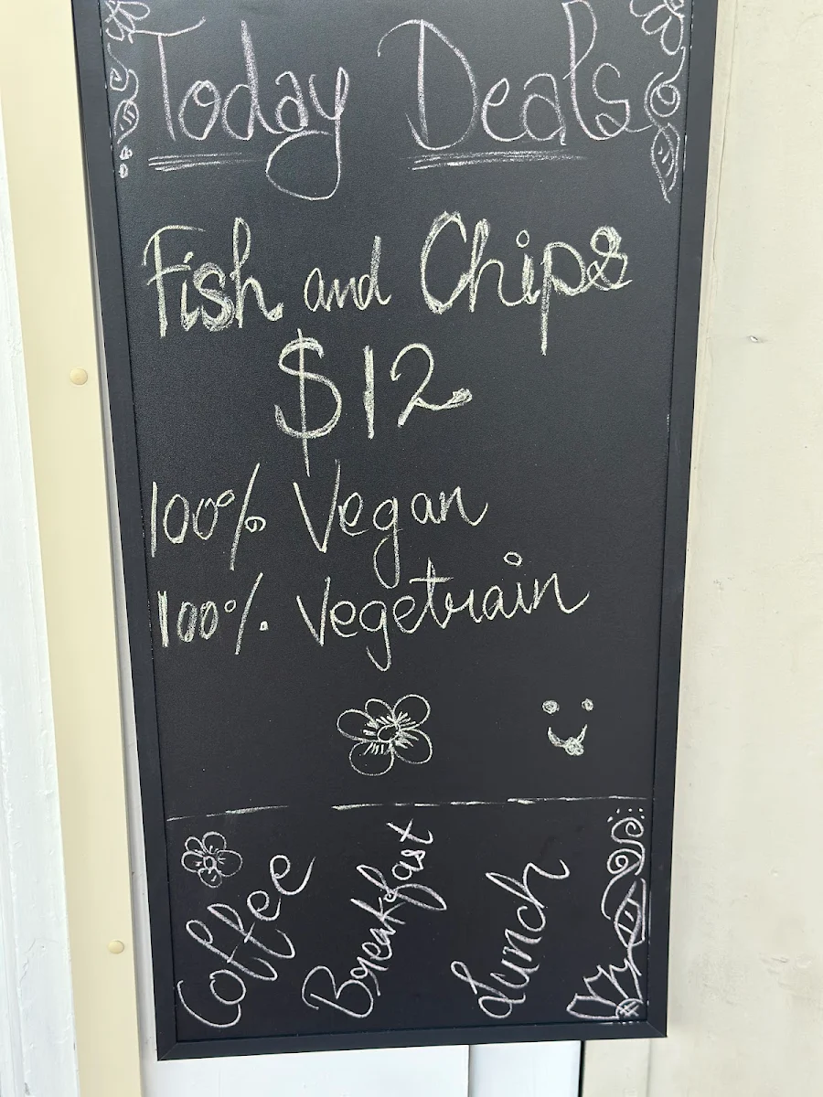 Menu, Pizzeria House Of Veg