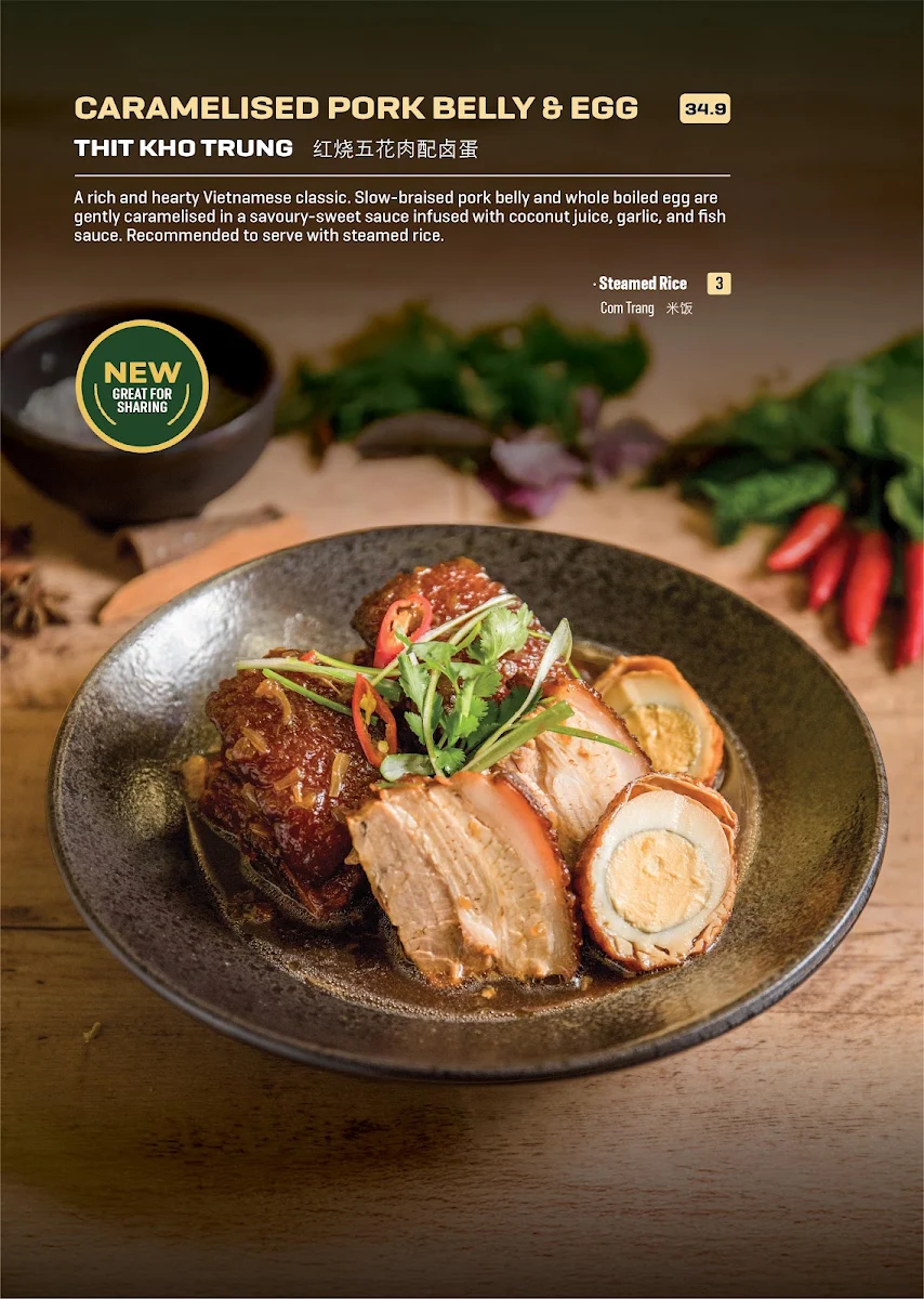 Menu, AN VIET CASTLE HILL