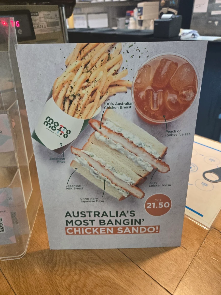 Menu, Motto Motto Japanese Kitchen - Indooroopilly