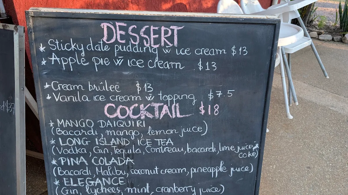 Menu, Big Fig Bistro