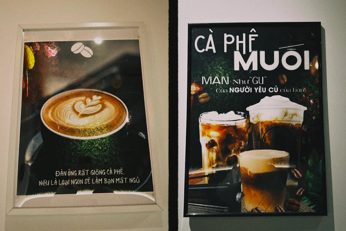 Menu, SALTY CAFE