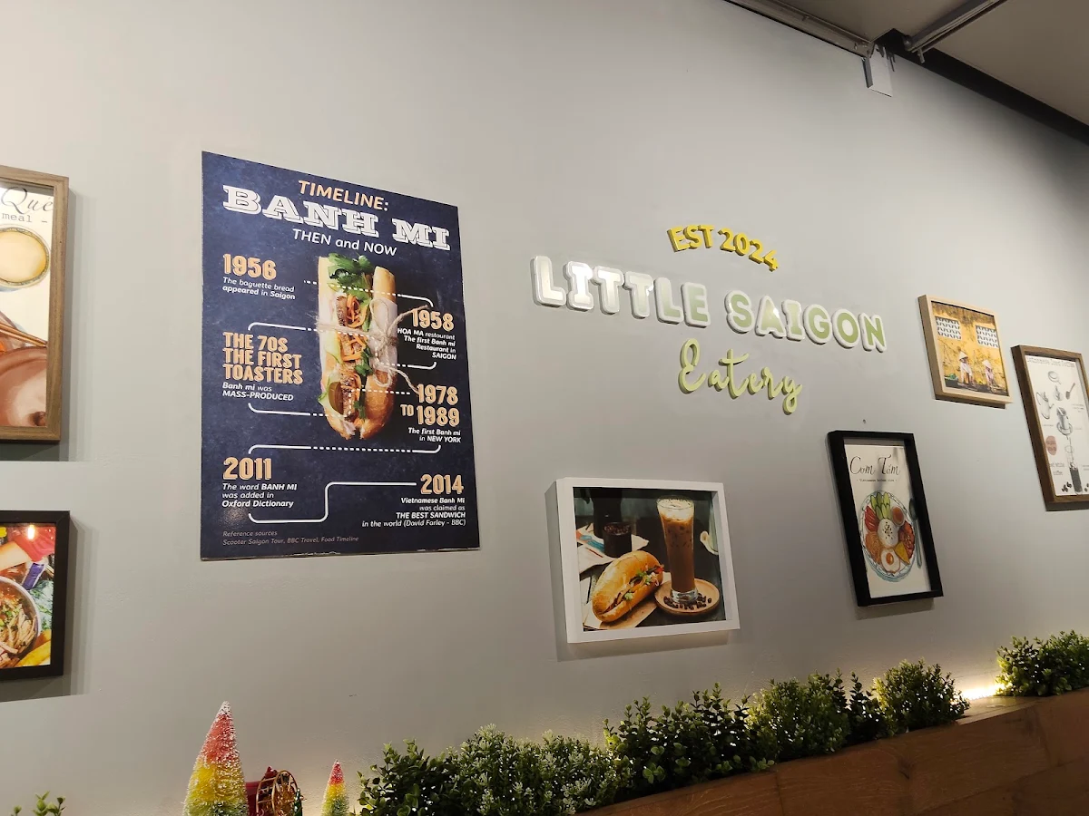 Menu, Little Saigon Eatery