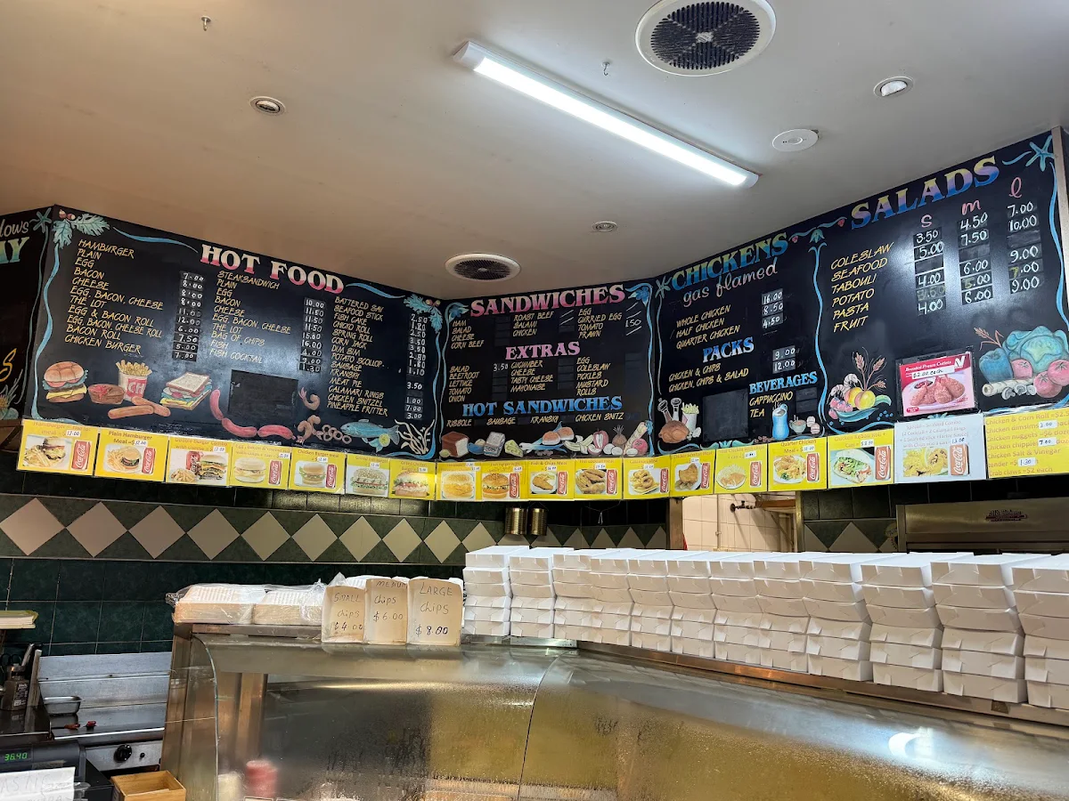 Menu, Claremont Meadows Takeaway
