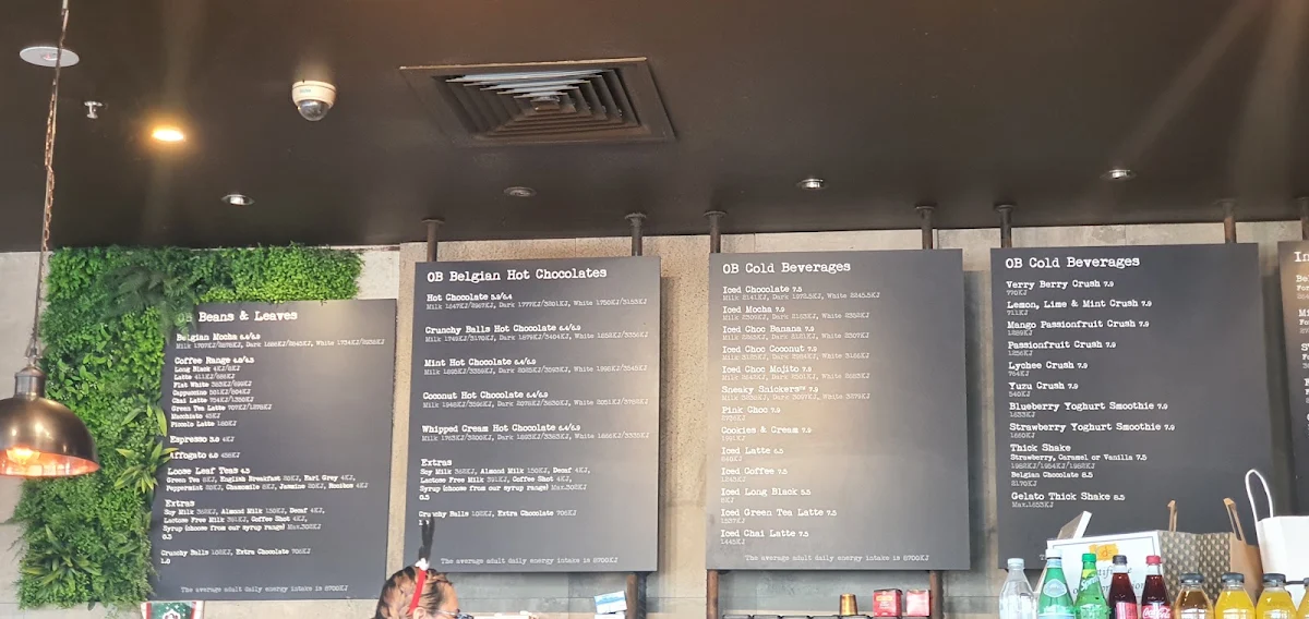 Menu, Oliver Brown Macarthur square