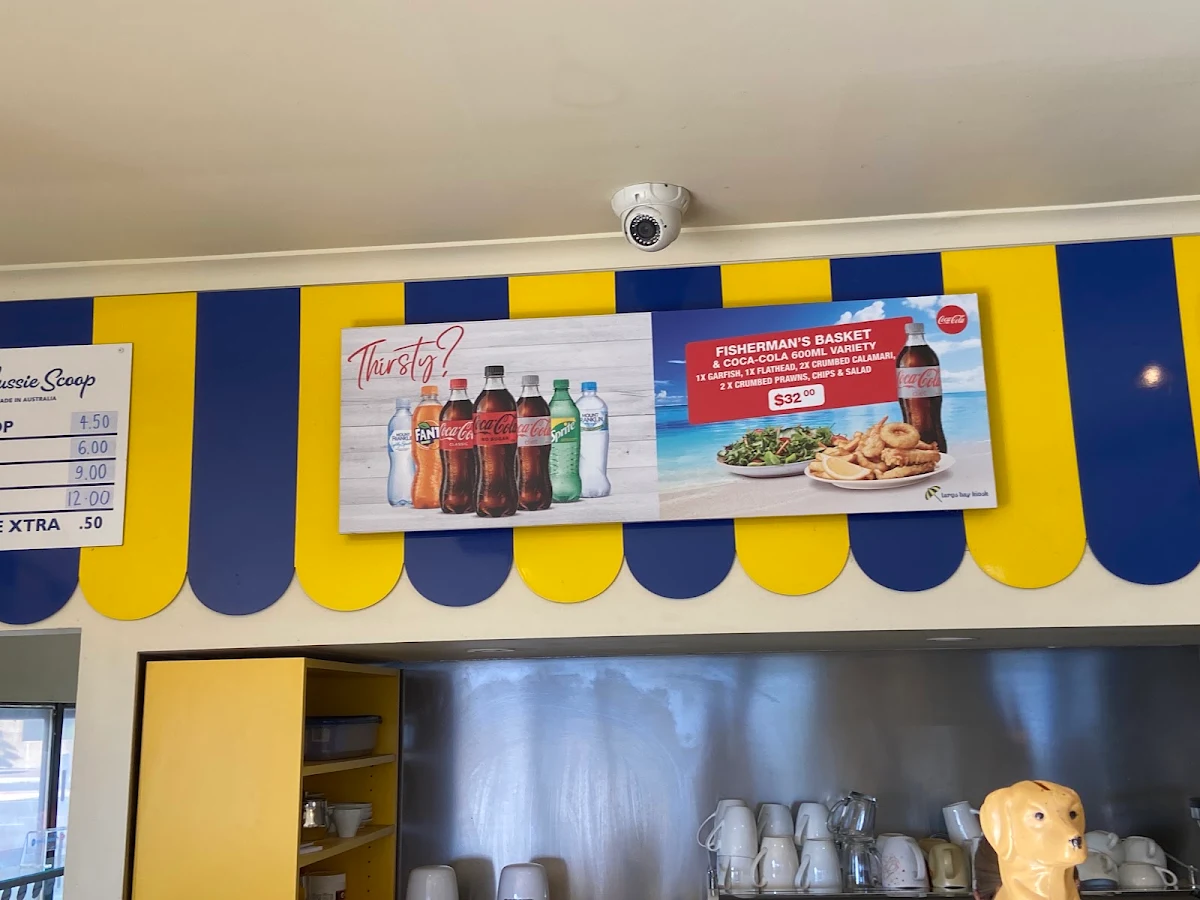 Menu, Largs Bay Kiosk