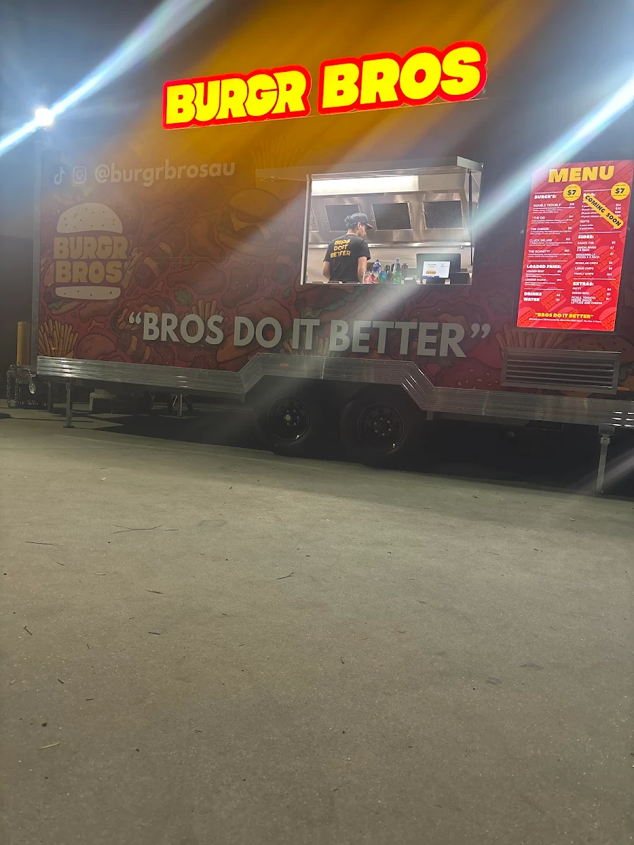 Menu, Burgr Bros