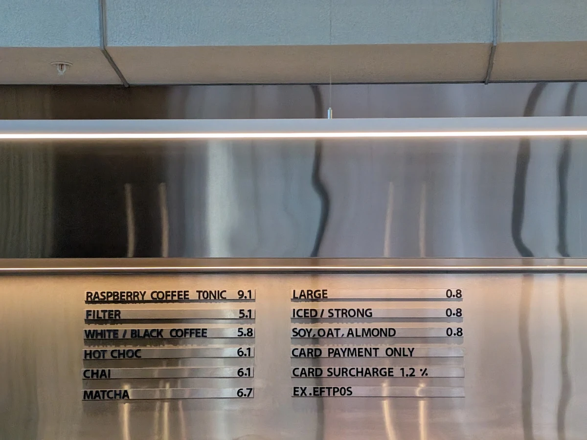 Menu, Lune Croissanterie Melbourne CBD on Lonsdale
