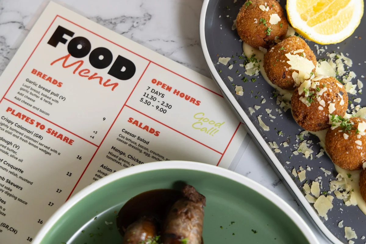 Menu, The Condo Hotel
