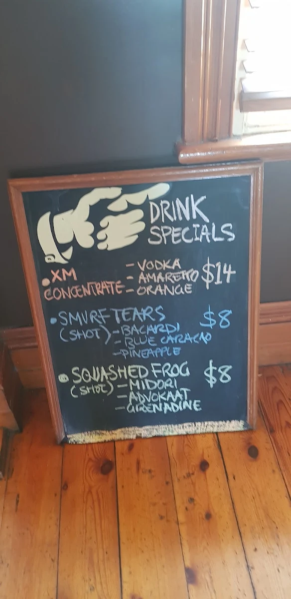 Menu, Lord Newry Hotel