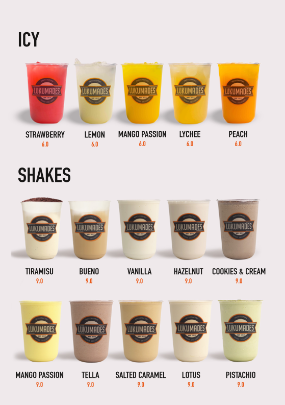 Menu, Lukumades Canberra