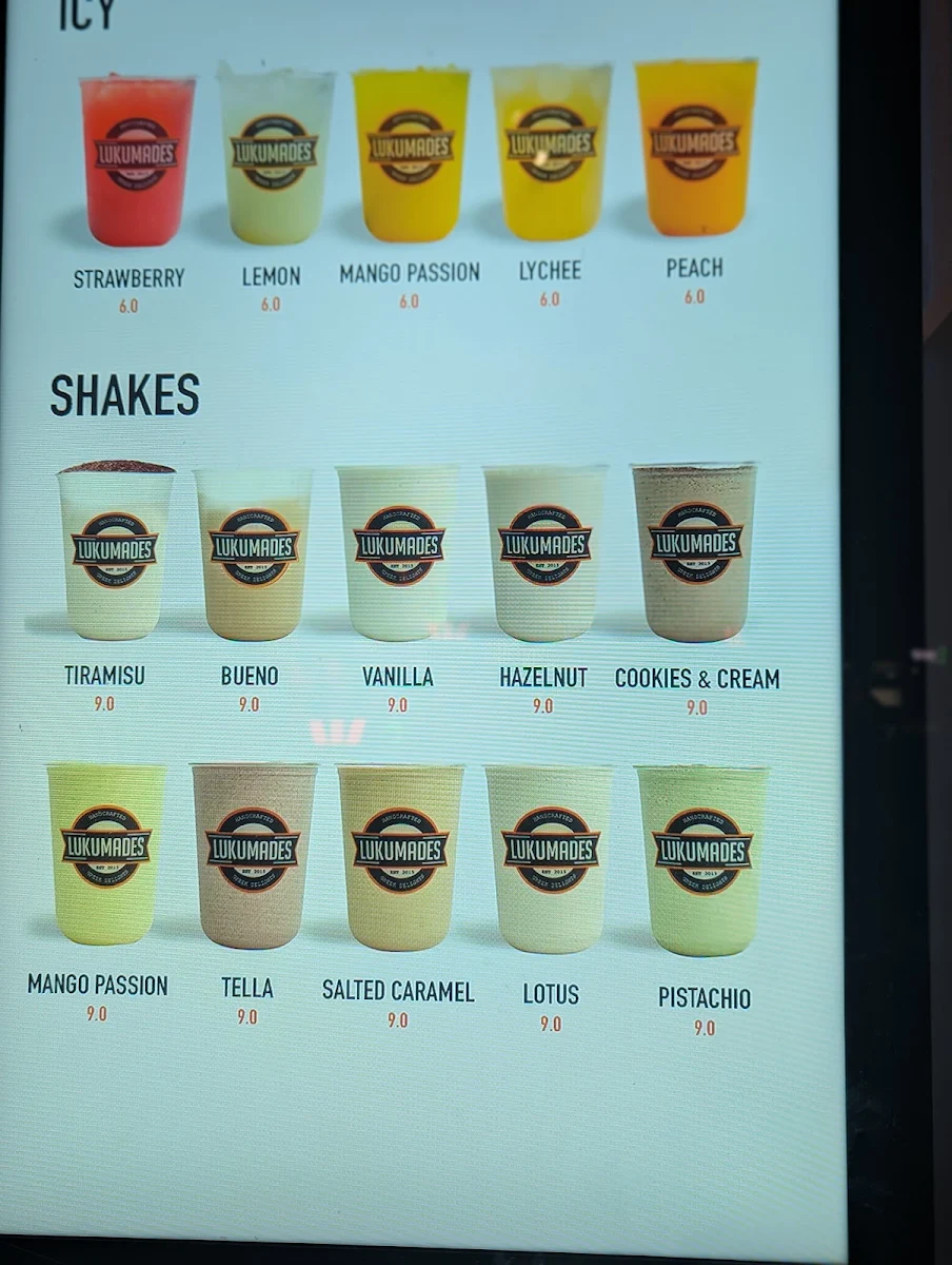 Menu, Lukumades Canberra